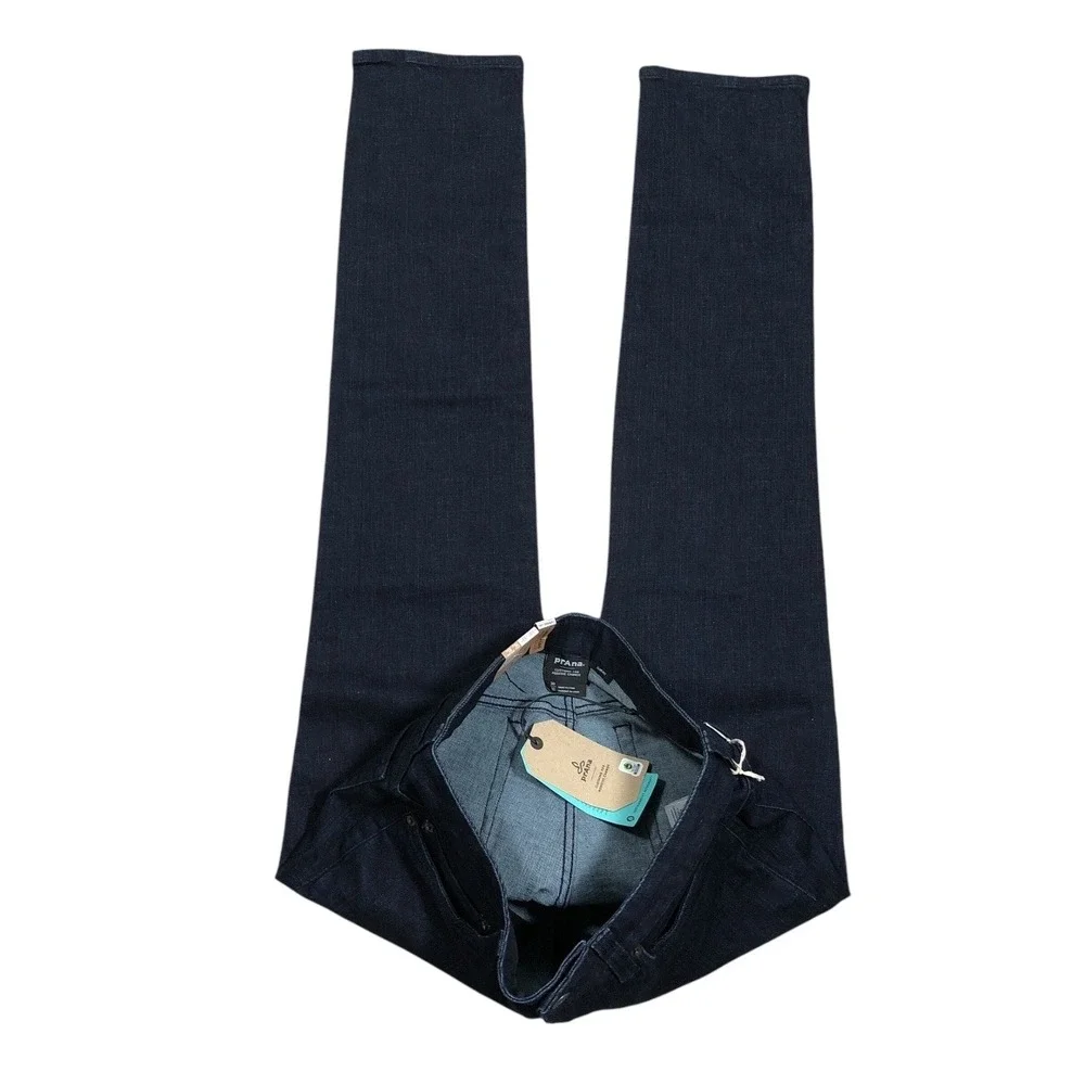 Prana Hillgard Slim Jeans Mens 30x32 Tapered Leg‎ 5 Pocket Rinse Wash Denim